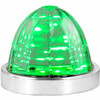 3 7/16 Inch 18 Diode Watermelon Surface Mount Light With SS Bezel - Green LED / Clear Lens 3 7/16 Inch 18 Diode Watermelon Surface Mount Light With SS Bezel - Green LED / Clear Lens