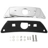 Chrome Die Cast Fender Bracket For Peterbilt