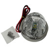 Clear Glass Watermelon Glass Flush Mount Light Kit With 1157 Bulb Socket