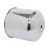 Stainless Steel Rear Hub Cover W/ Top Hole Mount For 10 Lug 285MM 11.25 BC