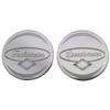 Stainless Steel Speedometer & Tachometer Round Gauge Plate For Peterbilt 359, 375, 377, 378 & 379