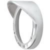 Chrome Bezel With Visor For 4 Inch Pearl LED Pedestal Lights