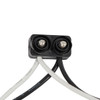 2 Prong Light Wire Harness With 10 Inch Leads - Sold Per Plug
