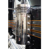 CSM Aluminum Front Breather Panels W/ Ten 3/4 Inch Round Light Holes, 3 Bolt For Peterbilt 589