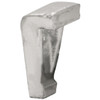 Front Wheel Clamp 3.44 X 2 Inch W/ 1/2 Inch Hole - 452010C1