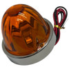 Amber Glass Watermelon 1157 Light Kit W/ 2 Wire Design