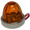 Amber Glass Watermelon 1156 Light Kit 1 Wire