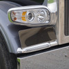 CSM 304 SS Fender Shields, Step Mount For Peterbilt 589