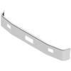 16 Inch Chrome Steel SFA Bumper With Tow & Fog Light Holes For Peterbilt 377 SFA 1988-1991