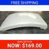 BLEMISHED: Painted Steel Bumper End For Freightliner M2 - Driver Side