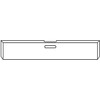 20 Inch Texas Boxed End Bumper - Blind Mount With Tow Holes For Freightliner Classic 120 , XL 132