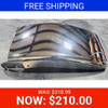 BLEMISHED: Chrome Bumper End For Freightliner M2 - Driver Side