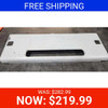 BLEMISHED: Aluminum Center Bumper Section W/ Tow & Vent Holes Replaces RF415229 For Kenworth T800