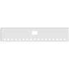 22 Inch Texas Blind Mount Chrome Bumper W/ Boxed Ends - Tow & 17 Rnd 2 Inch Light Holes By Valley Chrome For Peterbilt 357 & 378 SFA, 379