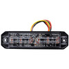 4.75 Inch SS470 Series Ultra Low Profile Surface Mount Strobe Light Amber / White LED By TowMate