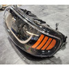 BLEMISHED: LED Blackout Projector Headlight Assembly, Driver Side For Peterbilt 389