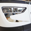 Stainless Steel Fog Light Trim By CSM- Pair For Peterbilt 579 Gen II