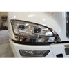 Stainless Steel Headlight Trim By CSM For Peterbilt 579 Gen II