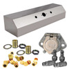 Stainless Steel Surface Mount Air Line Box Kit With 7-Way Plugs by CSM Stainless Steel Surface Mount Air Line Box Kit With 7-Way Plugs by CSM