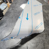 BLEMISHED: Peterbilt 14" Boltless Drop Visor for 2005+ Standard Cab