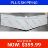 BLEMISHED: Peterbilt 14" Boltless Drop Visor for 2005+ Standard Cab