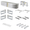 2 Bunk Load Leveler / 4 Ramp Master Kit for 18 Inch Step Deck Trailers - 23,500 lb. Cap