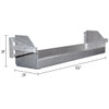 102 X 24 Inch Dunnage Racks for Step Deck and Flatbed Trailers 1,000 lbs Capacity