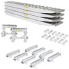 4 Bunk Load Leveler / 4 Ramp System for 18 Inch Step Deck Trailers - 23,500 lb. Cap