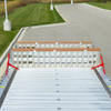 Aluminum 2 Bunk Load Leveler / 2 Ramp System for 20 Inch Step Deck Trailers - 23, 500 lb. Cap