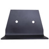 BESTfit Black Powder Coated U-Bolt Pre-Drilled Frame Pad For Peterbilt 359