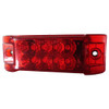 2 X 6 Inch Marker Light 10 Diode - Red LED / Red Lens