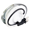 Granite Mini Clear Side Marker Light LED - Red LED / Clear Lens