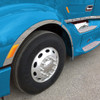 Stainless Steel Front Side Fender Trim For Peterbilt 579