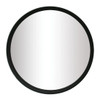 7 Inch Chrome Convex Mirror W/ L Bracket, Center Mount