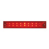 12 Inch Spyder 18 Diode Dual Function Stop / Turn / Tail Red LED Light