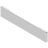 20 Inch Stainless Steel Boxed End Bumper, Blind Mount With 9 Oval Light Cutouts For Freightliner, Kenworth & Peterbilt