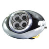 3/4 Inch Double Fury Mini Clearance/Marker Dual Color Light - Red To Green LED / Clear Lens
