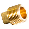 Brass Square Head Plug 1/2 Inch