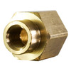 Brass Reducer Fpt-Fpt Coupling - 1/2 X 1/4 Inch