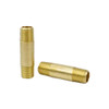 Brass Long Nipple 1/4 X 2 Inch