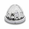 Star Burst Series Watermelon Clearance Marker Light - Amber LED / Clear Lens
