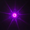 Star Burst Series Watermelon Stop, Turn & Tail Auxiliary Light -  Red To Purple LED / Clear Lens