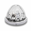Star Burst Series Watermelon Stop, Turn & Tail Auxiliary Light -  Red To Purple LED / Clear Lens