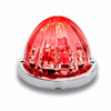 Star Burst Series Watermelon Stop, Turn & Tail Light - Red LED / Clear Lens