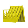 Large Yellow Foldable Wheel Chock With Medal Insert