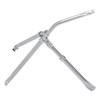 Cabover Safety Mirror Bracket 3-Piece Polished Stainless