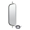 West Coast Mirror Head - Heated 7 X 16 Inch Stainless W/ GM Plug Harness For GMC