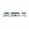 Chrome Grille With Black Opening Accent For Isuzu NPR 2008-2015