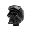 Black Aluminum Skull Biker Gearshift Knob 1/2 Inch-13 Thread-On