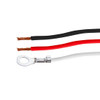 3 Wire Pigtail With 3 Prong Right Angle Plug - 12 Inch Lead - 50 Pcs
